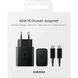 ЗП Samsung 45W with Type-C to Type-C cable Black (EP-T4511XBEGEU)