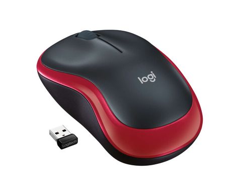 Мышь Wireless Logitech M185 Red