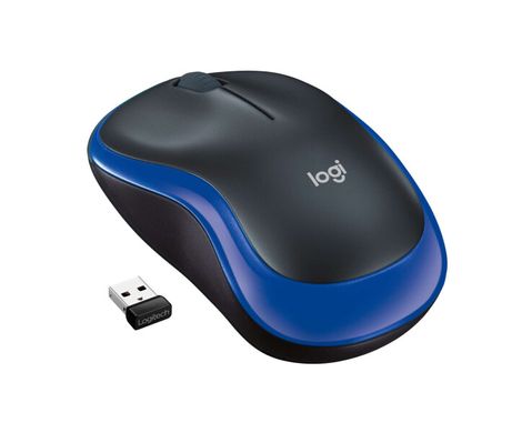 Мышь Wireless Logitech M185 Mouse Blue (910-002239)