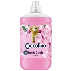 Кондиціонер-ополіскувач для білизни Coccolino Fresh&Soft Silk Lily 1.7 л (68 циклів) (8720181410642)