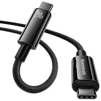 Type-C кабель Type-C Tungsten Gold Fast Charging Data 240W 1m Black (CAWJ040001)