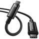 Type-C кабель Type-C Tungsten Gold Fast Charging Data 240W 1m Black (CAWJ040001)