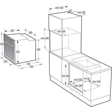 Духовка Gorenje BOS67371CLB
