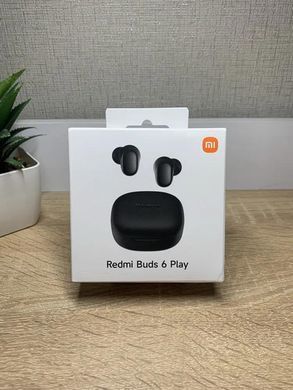 Навушники TWS Xiaomi Redmi Buds 6 Play Black (BHR8776GL)