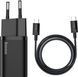ЗП Baseus Super Silicone PD Charger 25W Black (TZCCSUP-L01)