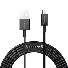 microUSB кабель USB Baseus Superior Series 2m Black (CAMYS-A01)
