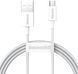 microUSB кабель USB Baseus Superior 1m White (CAMYS-02)