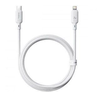 Type-C to Lightning кабель Baseus Silky Series 20W 2m White (P10377700213-01)
