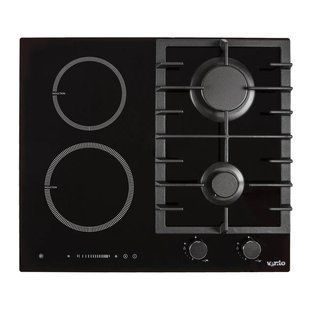 Варочная поверхность комбинированная Ventolux HG622 B9G CS I (BK)