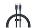 Type-C to Lightning кабель Baseus Crystal Shine 20W 1.2m Black (CAJY000201)