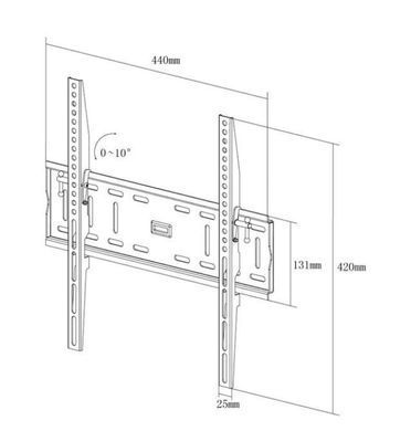 Настенное крепление X-Digital STEEL ST315 Black