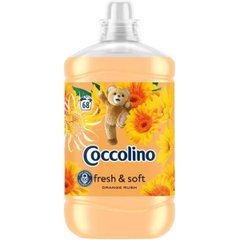 Кондиціонер-ополіскувач для білизни Coccolino Fresh&Soft Orange Rush 1.7 л (68 циклів) (8720181410659)