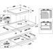 Варочная поверхность газовая Whirlpool AKT6465NB1