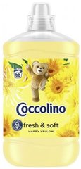 Кондиціонер-ополіскувач для білизни Coccolino Fresh&Soft Happy Yellow 1.7 л (68 циклів) (8720181410666)