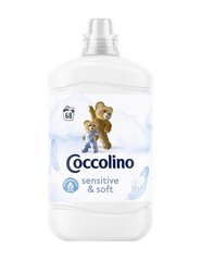 Кондиціонер-ополіскувач для білизни Coccolino Sensetive&Soft 1.7 л (68 циклів) (8720181410673)