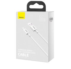Type-C кабель USB Baseus Superior Series 1m White (CATYS-02)
