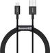 Lightning кабель USB Baseus Superior Series 1m Black (CALYS-A01)