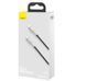 Type-C кабель Type-C Baseus Cafule Metal 100W 2m Black (CATJK-D01)